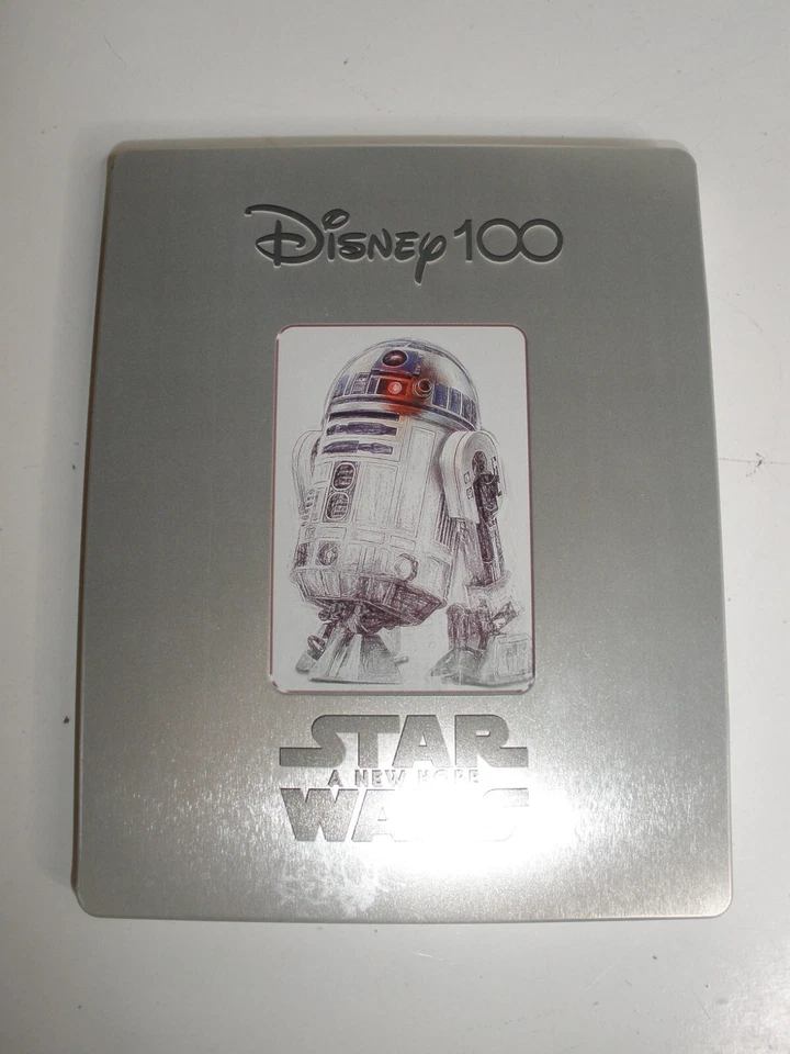 Star Wars A New Hope Episode 1 Steelbook Disney 100 Blu-Ray 4k UHD Damaged Case - Image 1 of 3