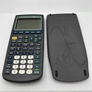 Texas Instruments TI-73 Explorer graphischer Taschenrechner mit Deckel - grau College - Bild 1 von 13