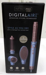 Infinity Pro By Conair DigitalAire Style As You Dry  W/4 Attachments Blue BC8100 - Picture 1 of 7