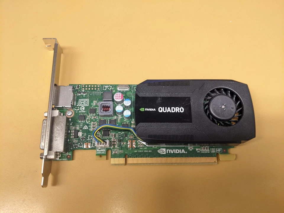 Nvidia Quadro K420 2 GB PC desktop Graphics Cards with DisplayPort & DVI - USED - Image 1 of 4