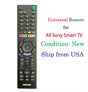 New Remote for Sony TV XBR-55X700D XBR-49X700D XBR-65X750D KDL-65W859C - Picture 1 of 4