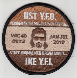 VRC-40 RAWHIDES DESERT DET 3 JAN-JUL 2010 HST Y.F.O. PATCH - Picture 1 of 1