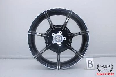 2018 Harley Electra Glide CVO 16 дюймов x 5,00 дюймов задний обод колеса КОНТРАСТНЫЙ ХРОМ - Изображение 1 из 4