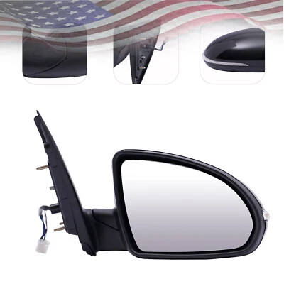 Espejo retrovisor de puerta lateral derecho con señal de giro térmico eléctrico para Kia Optima 2016-2018 Foto 1 de 4