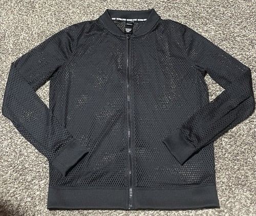 UNDERCOVER Giacca Victoria Secret Sport Mesh con cerniera intera nera taglia small in ottime condizioni