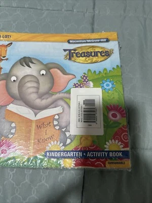 TX Treasures Kindergarten Activity Book Units 1-10 plus Start Smart Kids SEALED - Image 1 of 4