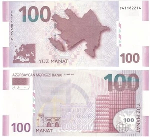 Azerbaijan - 100 Manat 2013 UNC P. 30 Lemberg-Zp - Picture 1 of 1