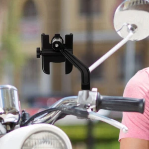 Aluminum Alloy Mobile Phone Holder Travel Motorcycle - Zdjęcie 1 z 12