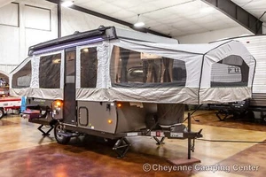 2023 Forest River Flagstaff 228D Pop Up Camper Shower Toilet AKA Rockwood 2318G - Picture 1 of 40