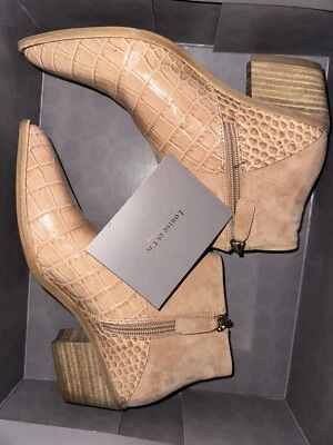 Botines Louise Et Cie Vada Demure rosa gamuza/cuero Foto 1 de 4