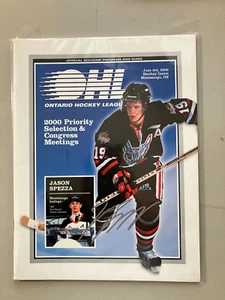 Jason Spezza Autographed OHL Magazine Mississauga IceDogs - Picture 1 of 1