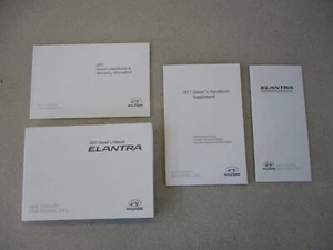 HYUNDAI ELANTRA SEDAN OWNERS MANUAL 2017 YEAR MODEL - Picture 1 of 5