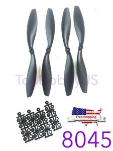 4 Pairs (8PCS) 8045 8x4.5 CW CCW Propeller Quad-rotor Quadcopter (US SELL/SHIP) - Picture 1 of 1