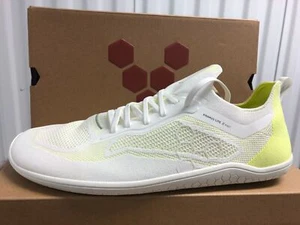 Vivobarefoot Primus Lite Knit Safety Yellow White Minimalist Barefoot Mens Shoes - Picture 1 of 13
