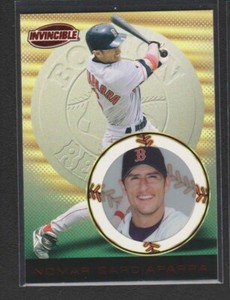 1999 PACIFIC INVINCIBLE RETAIL RED FOIL PARALLEL #23 NOMAR GARCIAPARRA RED SOX