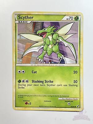 Scyther 65/90 - HS—Undaunted - Common - Pokemon Card TCG