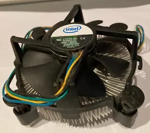Genuine Intel E18764-001 CPU Cooler Fan Aluminum Heatsink 12V 0.6A Socket 775 - Picture 1 of 3