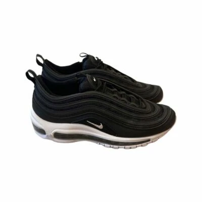 NUEVO Nike Air Max 97 (GS) Talla 5Y/WMNS 6.5 Negro/Blanco 921522-001 Envío Rápido Foto 1 de 4