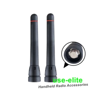 2X FA-SC73 UHF Antenna 400-470MHz For IC-F4001 IC-F4021 IC-F4101 IC-F4029 Radio - Picture 1 of 4