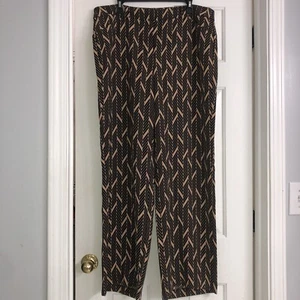 Chicos Ultimate Fit Dress Pants women’s sz 3 (XL/16) Smooth wide leg Trousers - Picture 1 of 10
