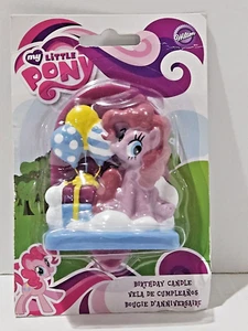 My Little Pony Birthday Candle ~Pinkie Pie~ Wilton ~2015 ~Hasbro~ New in Package - Picture 1 of 9
