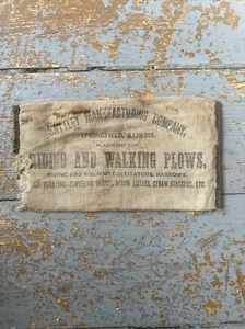 1899 Sattley Mfg. Co. Springfield, IL Advertising Farmer Wallet Journal Plows - Picture 1 of 5