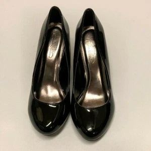 Schwarze Patentabsätze 6 Journee Collection Pumps - Bild 1 von 8