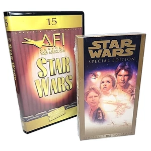 STAR WARS Sealed VHS #15 of 100 Greatest  Blockbuster Century Movie Collection - Imagen 1 de 20