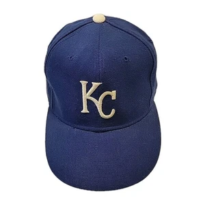 Gorra ajustada vintage Kansas City KC Royals New Era modelo profesional talla 7 3/8 - Imagen 1 de 10