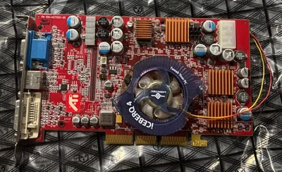 ATI Radeon 9800 Pro 128MB DDR1 Graphics Card AGP - working  - Image 1 of 4