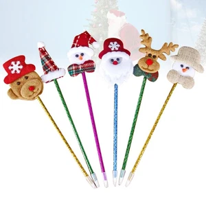 12 Pcs Christmas Ballpoint Pen Cute Multicolor Student Child Pens - Picture 1 of 11