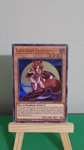 Yugioh Ultralight Crimson Fox 2019 BLHR-EN067 ultra raro Hero's Revenge - Imagen 1 de 12