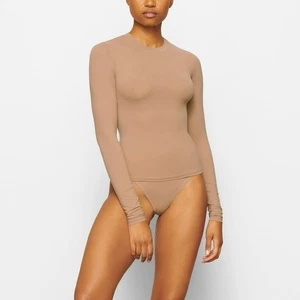 NWT Skims Fits Everybody Long Sleeve T-Shirt AP-TSH-0650 Sienna Small - Picture 1 of 6