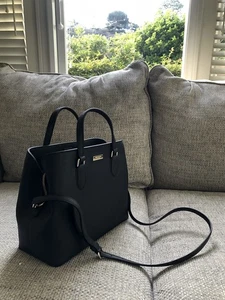 Nuevo Bolso Bandolera Kate Spade Negro Laurel Evangelie - Imagen 1 de 10