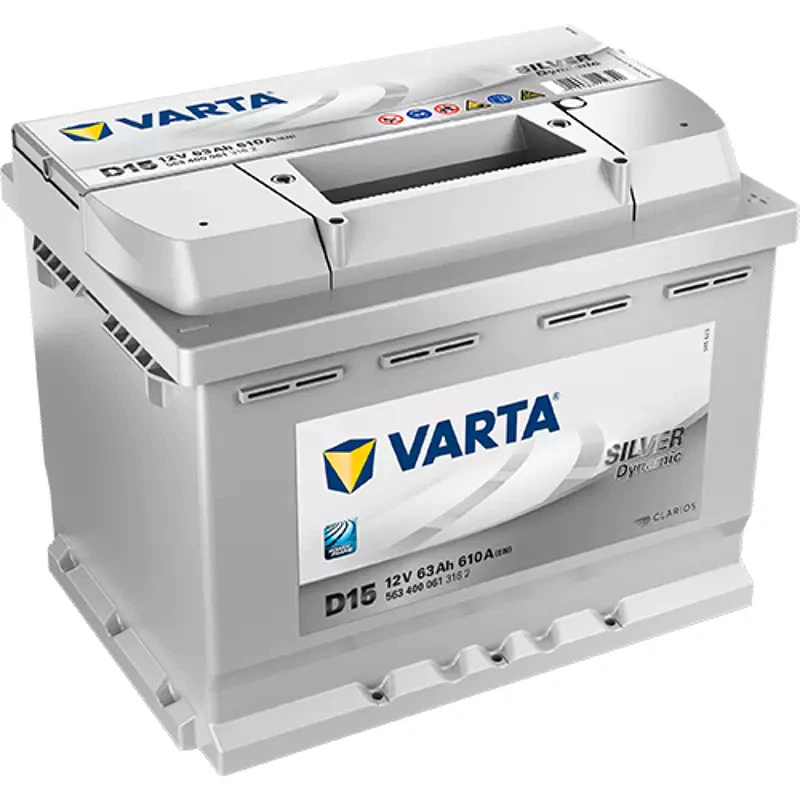 Batterie de voiture VARTA 63Ah/610A