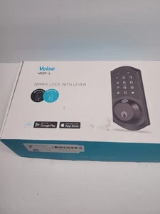 VEISE VE07-L Blocco Smart con Impronte Digitali con Leve, Nero - Foto 1 di 5