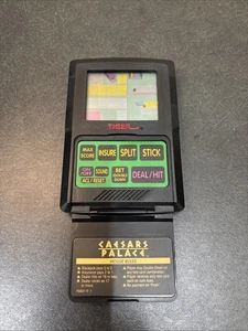 Tiger Caesars Palace Black Jack 1993 electrónica de mano - FUNCIONA - Imagen 1 de 2