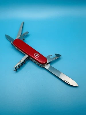 VICTORINOX Camper Swiss Army Knife Milti - Tool 91mm RED ... - Image 1 of 4