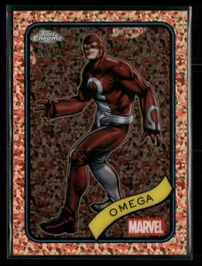 2025 Topps Chrome Marvel Rose Gold Mini-Diamond Omega /40 - Picture 1 of 2