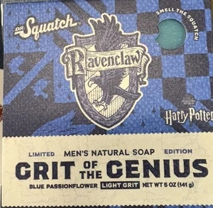 Dr. Squatch Harry Potter Grana del Genio Corvonero Sapone Naturale 5oz Barretta - Foto 1 di 1