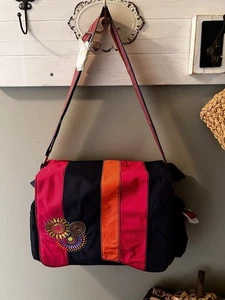 Diaper Bag Stroller Messenger Bag Kalencom JAZZ Navy Blue Durable NWT - Picture 1 of 15