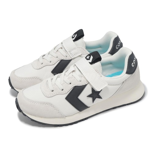 Scarpe casual Converse Omega Trainer vintage bianche nere bambini in età prescolare A15560C