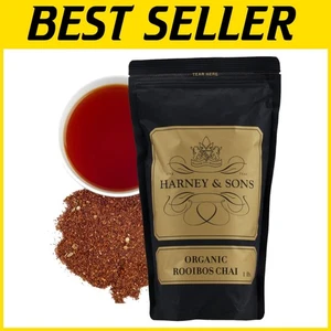 Premium 16 oz Organic Rooibos Chai Tea - Spicy & Soothing Herbal Blend - Picture 1 of 2