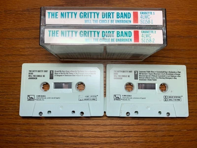 The Nitty Gritty Dirt Band-Will the Circle Be Unbroken cassettes 1985 4LWC5115 - Image 1 of 4