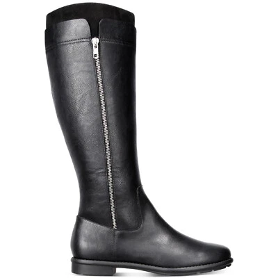 Женские высокие черные сапоги для верховой езды Style & Co. Ollie высотой до колена новые - Изображение 1 из 3