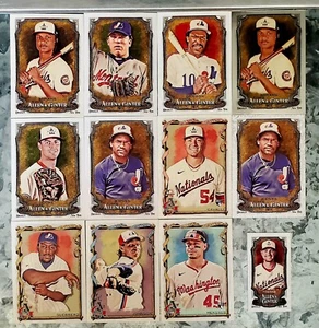 Nationals 2024 Topps Allen & Ginter - Nationals 2023 A & G / 12 tarjetas - Imagen 1 de 4