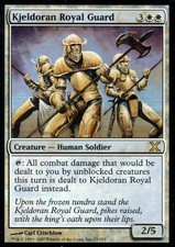 Kjeldoran Royal Guard Foil | EX | 10th | Magic MTG