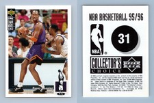 Danny Manning - Suns #31 Collectors Choice 1995-6 Basketball Sticker