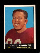 1961 TOPPS #62 CLYDE CONNER EX 49ERS *X56196