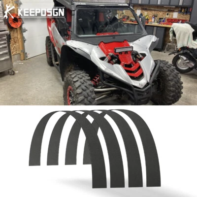 4x For Yamaha YXZ1000R ATV Fender Flares Mudflap Guard Wheel Arch Widebody Kit - Image 1 of 4
